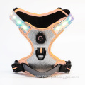 Rechargeable Soft Mesh Vest Harnesses Reflective Lights